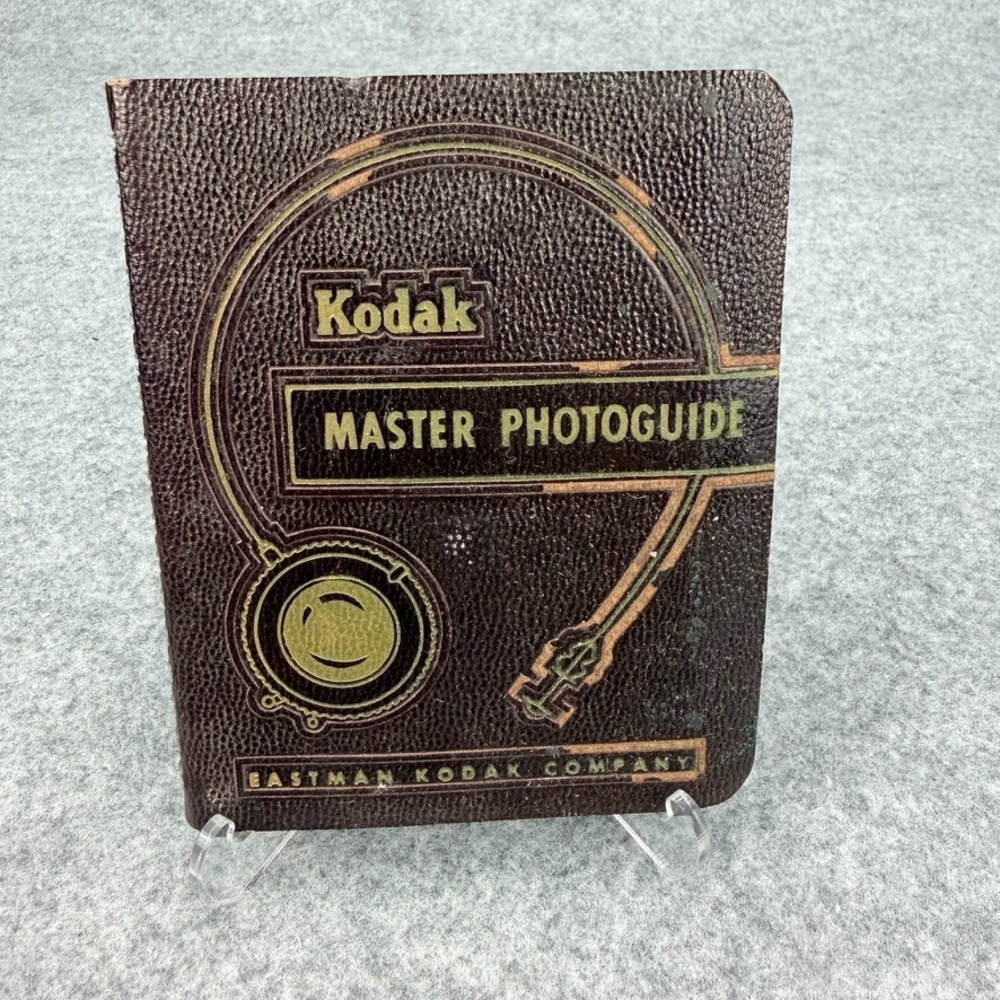 Vintage 1952 Kodak Master Photoguide Eastman Kodak Exposure Calculator Guide